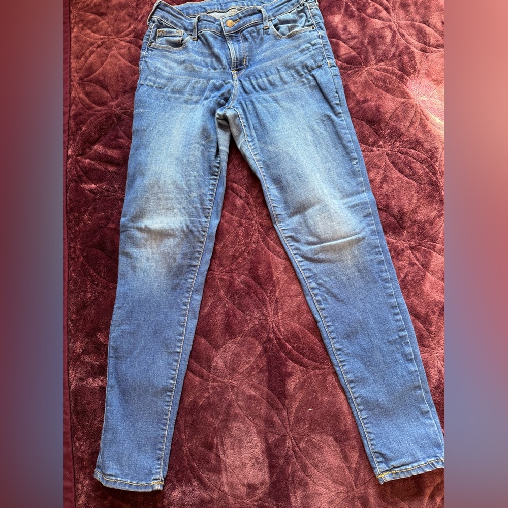 Old Navy Women's Blue Skinny Jeans